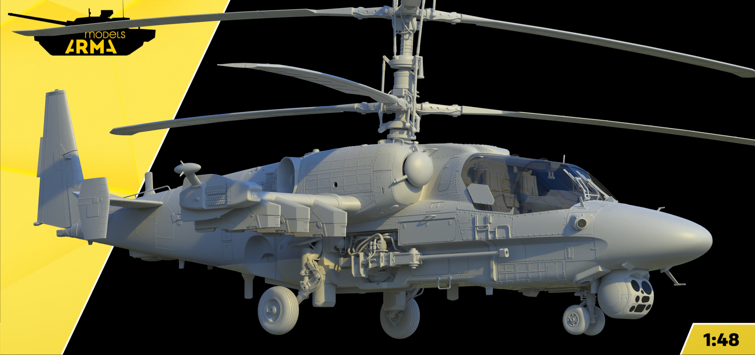 AM48337 Российский ударный вертолет Ка-52М «Супер Аллигатор» Arma Models