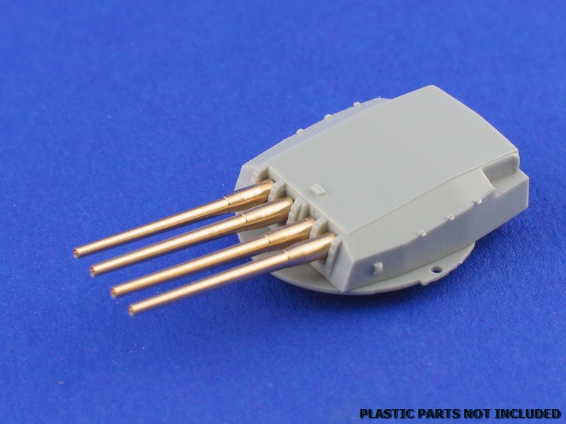 ABR-1:700-L-01  Дополнения для  Set of 8 pcs 380 mm long barrels for ships Richelieu, Jean Bart для  1/700