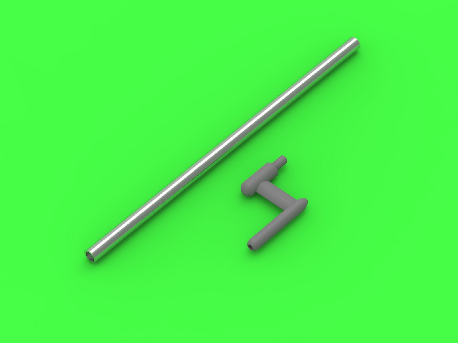 AM-32-117 Трубка Пито США времен Второй мировой войны - зонд типа «L» (1 шт.) - используется на экспортных версиях самолетов США (например, P-35, P-36, P-40, T-6, B-339)