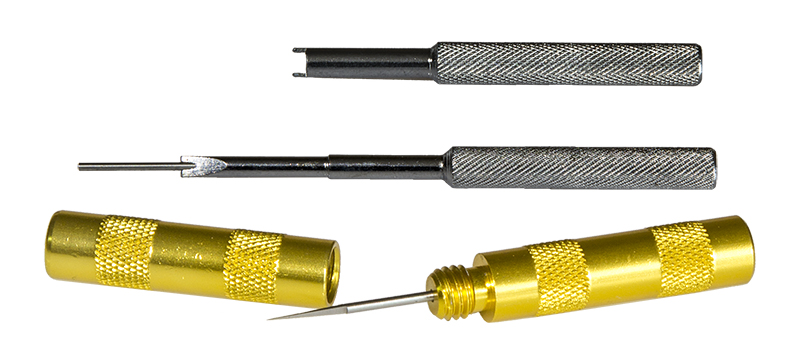 1634J Набор инструмента для разборки и чистки аэрографа, 3 пред.