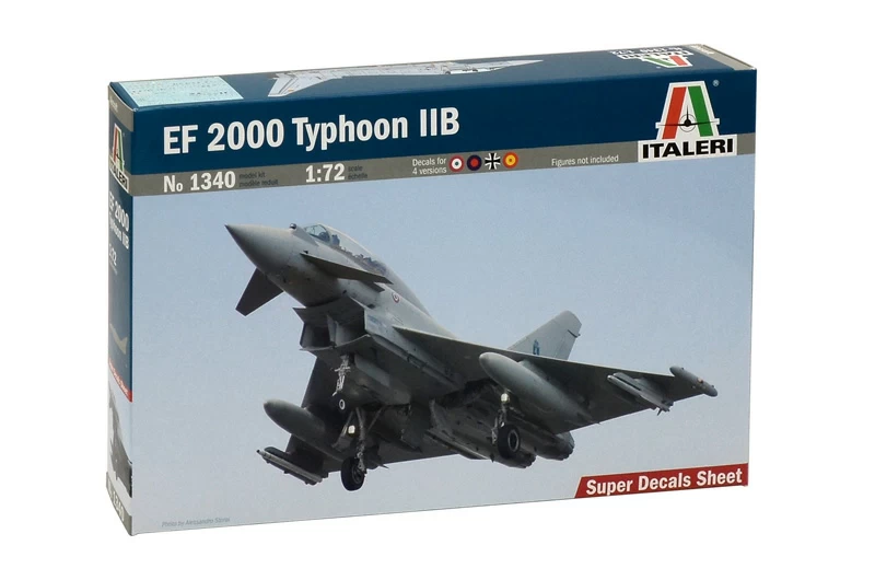 1340ИТ Самолет EF 2000 THYPOON Italeri