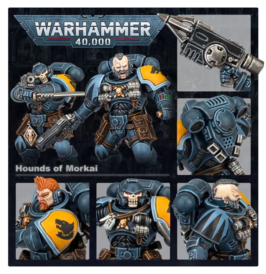 53-26GW Набор Космические Волки. Гончие Моркаи (Space Wolves Hounds of Morkai)