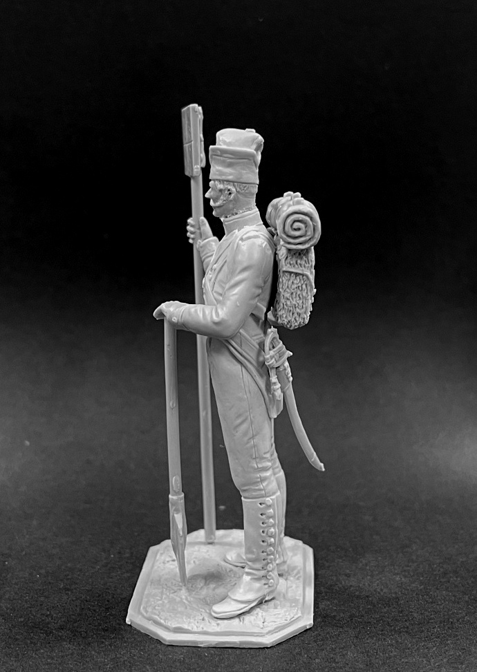 CHM-54353. Испанский батальон пионеров (версия №1), 1812 г. 54 мм. Материал - смола. Chronos Miniatures