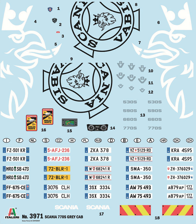 3971ИТ Грузовик S770 4x2 Обычная крыша 