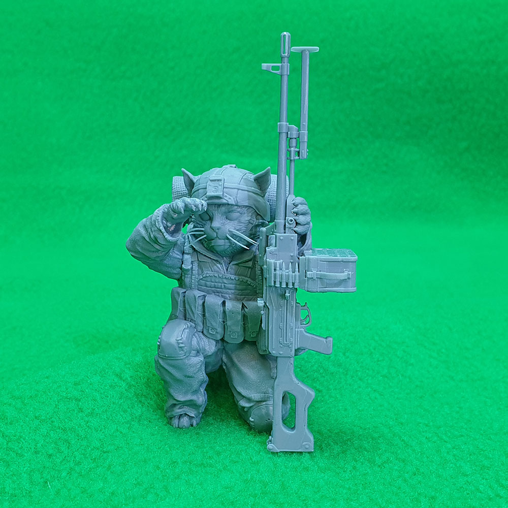 6045 фигурка "Кошачий спецназ: Тимофей" масштаб 1:12 СВ Модель