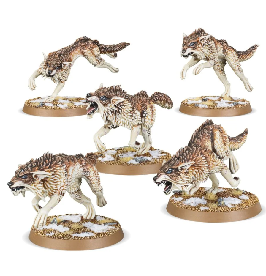 53-10GW Набор Космические Волки. Волки Фенриса (Space Wolves Fenrisian Wolves)