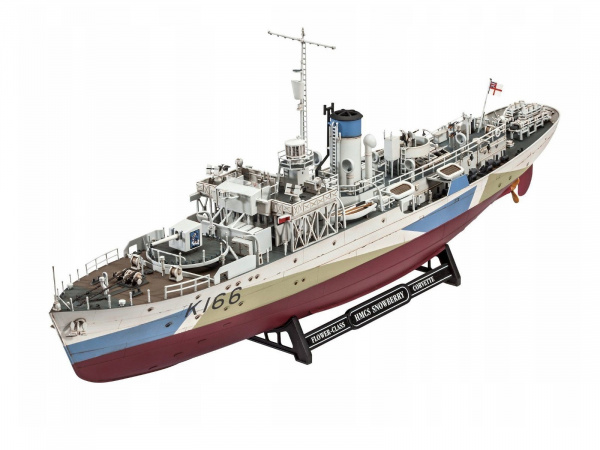 05132 Корвет типа «Флауэр» HMCS Snowberry времен Второй мирвоой войны Revell