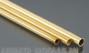 KS5075 Ассортимент гибких латунных трубок 2,3 мм, 3,2 мм, 4 мм, 3 шт
