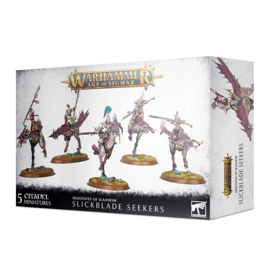 83-86GW Набор Гедонисты Слаанеш. Наездники Скользящего Клинка (Hedonites of Slaanesh Slickblade Seekers)