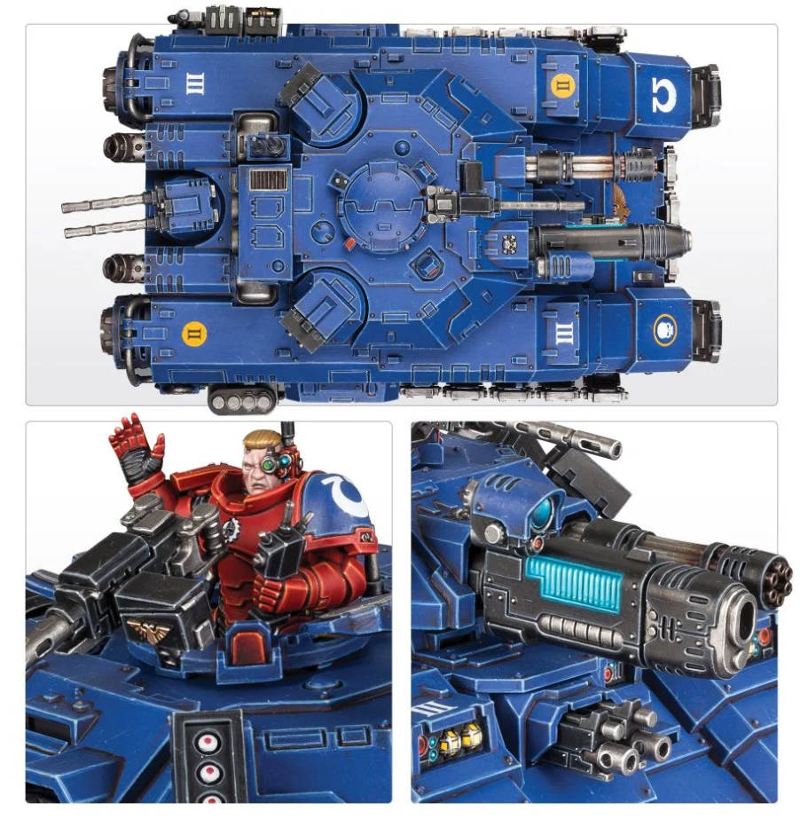 48-55GW Набор Космодесант. Танк Примарисов Репульсор Палач (Primaris Repulsor Executioner)