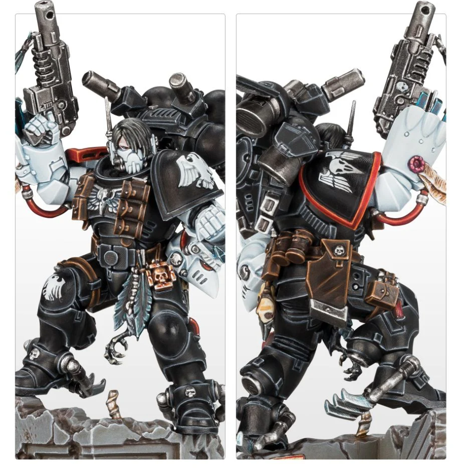 55-15GW Набор Гвардия Ворона. Кайваан Шрайк (Raven Guard Kayvaan Shrike)