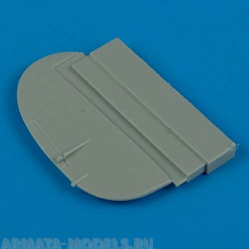 QB72247  Spitfire Mk.IX Standard Chord Rudder kit for Airfix 1/72
