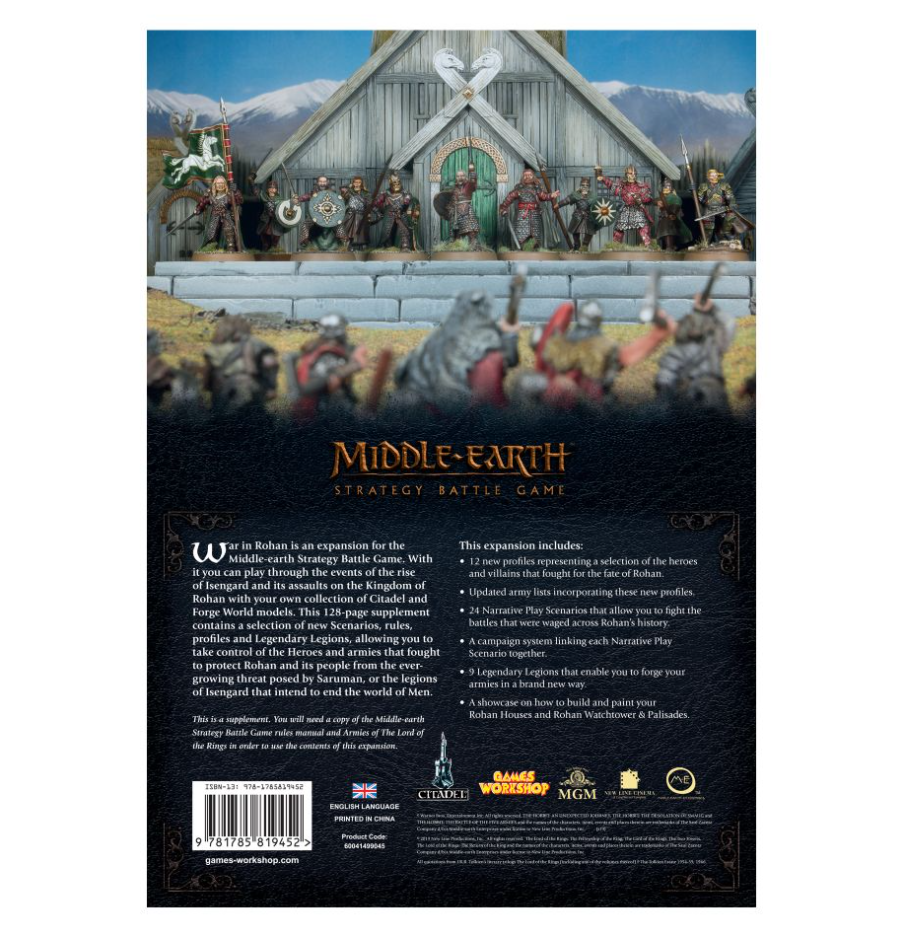 30-12GW Книга Средиземье: Война в Рохане (англ.) (Middle-earth Strategy Battle Game: War In Rohan)