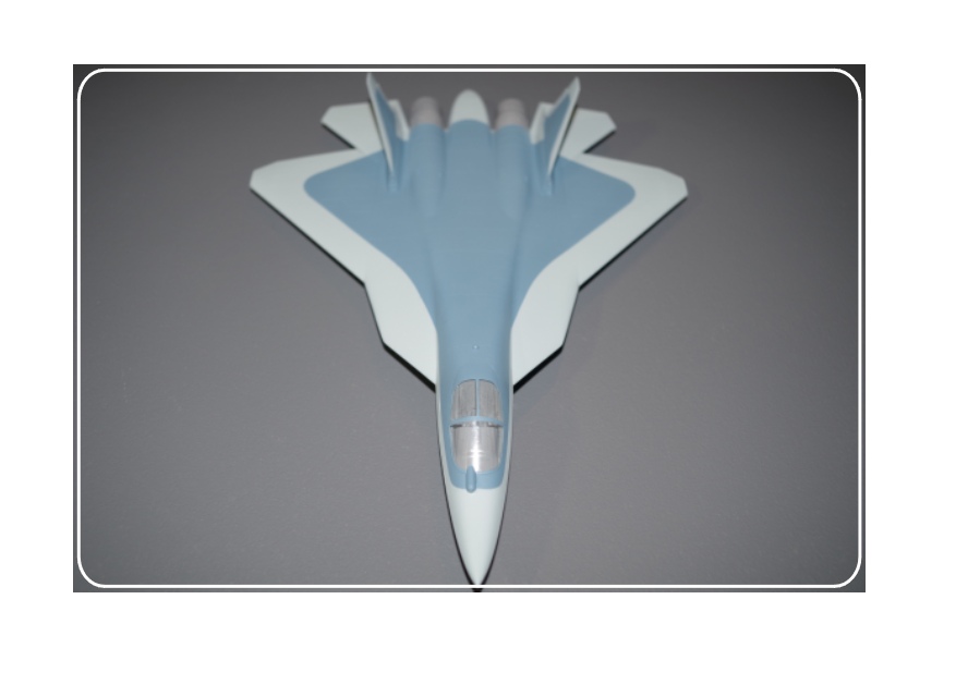 AM72115 Маска окрасочная для Су-57 (Старый) Борт №056 Плавный камуфляж Звезда 1/72