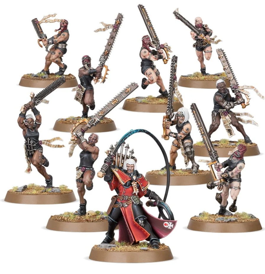 52-23GW Набор Адепта Сороритас: отряд Репентий (Adepta Sororitas Repentia Squad)