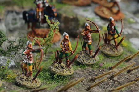 6185ИТ Миниатюра. Осажденный замок (100-летняя война 1337-1453) Italeri