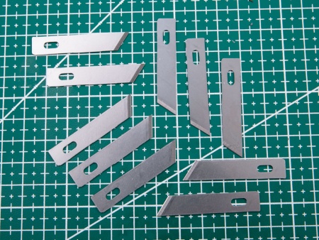 0634MCH Сменное лезвие модельного ножа №8 10 шт