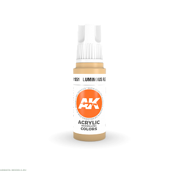 AK11051 Краска акриловая Luminous Flesh 17ml