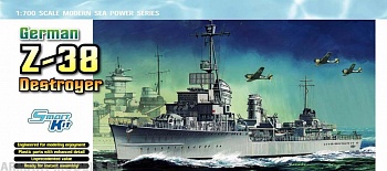 7134Д Корабль Нем.эсминец Z-38