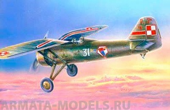 B-35 Самолет  PZL P-7 141 Esk.