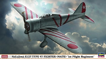 07370 (07370-8) Cамолет  NAKAJIMA KI27 TYPE 97 FIGHTER (NATE) 1ST FLIGHT REGIMENT