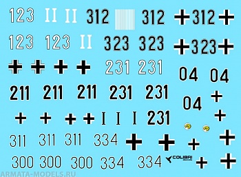 72029CD Декаль Pz  VI  Tiger I  -  Part III  503- sPzAbt 1/72