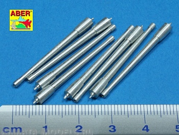 ABR-1:350-L-38  Дополнения для  Set of 8 pcs  380mm long barrels for ships Richeulieu, Jean Bart для  1/350