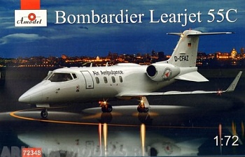 АМ72348 Самолет Bombardier Learjet 55C