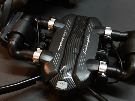 Lamborghini Aventador Nero Nemesis (Полуматовый черный)