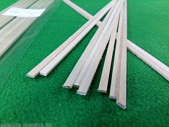 5154SV рейки 2х5 мм - липа - 10 шт