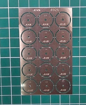 4926J Диск для ревитера d 15 мм, шаг 0,9 мм, 15 шт.