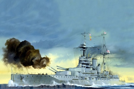 05797 Линкор HMS Queen Elizabeth, 1918 г. Trumpeter