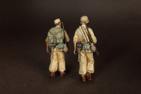 3615SOGA Fallschirmjagers- Brigade Ramcke. El Alamein, August 1942. SOGA Miniatures