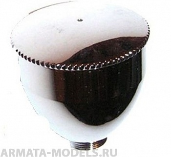 1528 Емкость с крышкой,   5 мл,резьба, металл