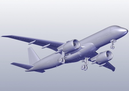 ЕЕ144152_4 Авиалайнер EMB 190E2 AIR KIRIBATI Восточный экспресс