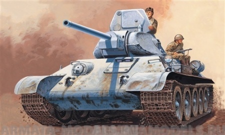 7008ИТ Танк T-34/76 M42 Italeri