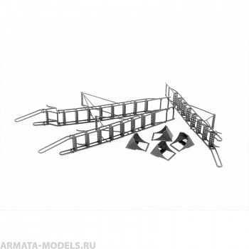 LP48043 Стремянка, стремянка для обслуживания и колодки для самолетов Су-30
