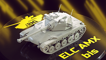 AM36022 Французский легкий танк AMX ELC bis «Елка»