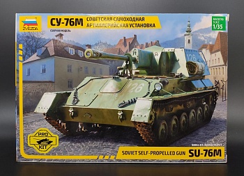 3662PK PRO KIT Советская самоходка Су-76М