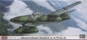 02021 Самолет  MESSERSCHMITT Me262A-1a w/W.Gr.21