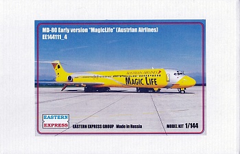 ЕЕ144111_4  Авиалайнер MD-80 ранний Magic Life (Limited Edision)