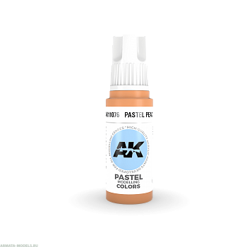 AK11076 Краска акриловая Pastel Peach 17ml