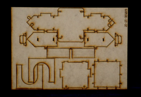 6185ИТ Миниатюра. Осажденный замок (100-летняя война 1337-1453) Italeri