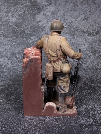 3010SOGA Пулемётчик   штурмовой инженерно-сапёрной бригады. 1943-45г. SOGA Miniatures