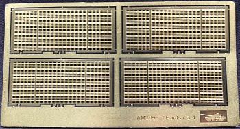 AM3698-1 Фототравление на Панцирь-С1 для модели от Звезды (Откидные решетки)