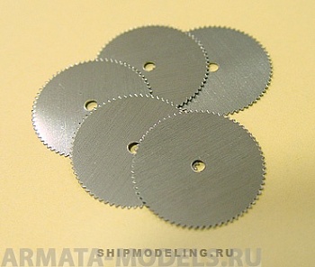 2482 Диск отрезной, металл, d 19 мм,5 шт./уп., блистер