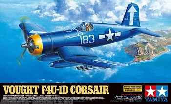 60327T  Vought F4U-1D Corsair с набором фототравления, и подставкой
